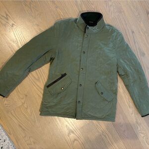 Barbour Olive Quilted Jacket